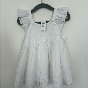 Gap Kids White Eyelet Babydoll Top NWT